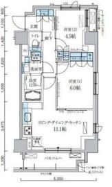 パークアクシス両国馬車通り 609 間取り図