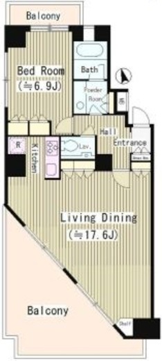 桜の杜レジデンス 501 間取り図