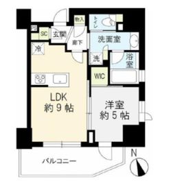 オープンレジデンシア御茶ノ水 7階 間取り図