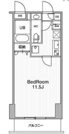 アーバンフラッツ池袋プレミアム 304 間取り図