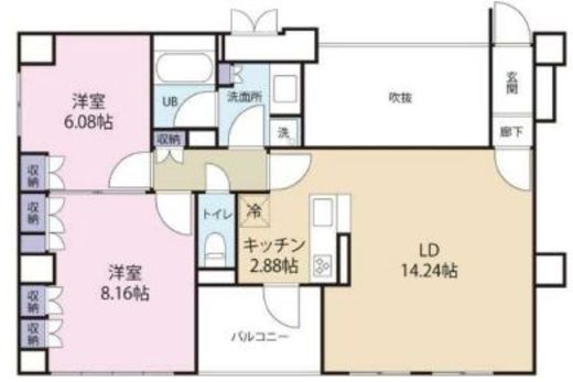 アパラザール秋葉原駅東 302 間取り図