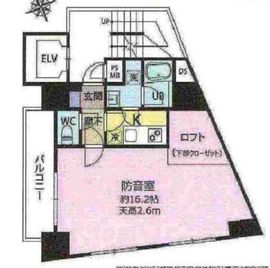 ラシクラスEX東京ベイ 401 間取り図