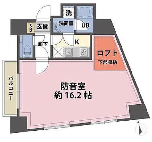 ラシクラスEX東京ベイ 701 間取り図