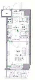 パレステュディオ渋谷ウエスト 6階 間取り図