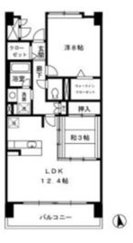 ロイヤルパークス荻窪 908 間取り図