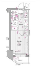 ガーラ・プレシャス代々木北参道 4階 間取り図