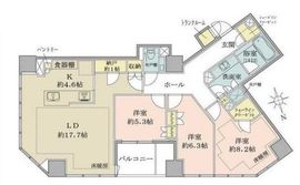 ブリリア一番町 1504 間取り図