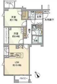 ブリリア駒込染井 3階 間取り図