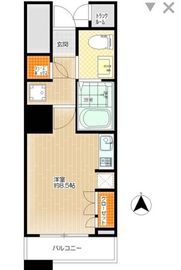 千住ザ・タワー 6階 間取り図