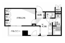 リビオ五反田プラグマGタワー 5階 間取り図