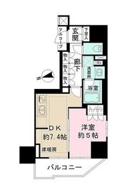 ベリスタ西荻窪 11階 間取り図