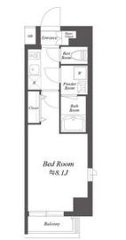 アイフラット駒込一丁目 204 間取り図