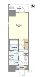 プライムアーバン台東根岸 205 間取り図