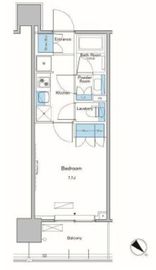 ルフォンプログレ滝野川 804 間取り図