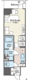 サピオ両国 702 間取り図