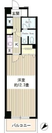 パークハイツ駒込 417 間取り図