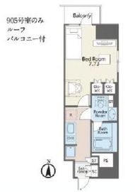 サピオ両国 1205 間取り図