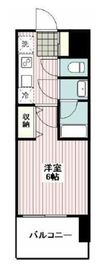 ピアース武蔵小杉 2階 間取り図