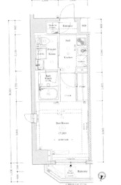 ARKMARK中野坂上2 (アークマーク中野坂上2) 3階 間取り図