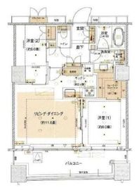 パークシティ大崎 ザ レジデンス 10階 間取り図