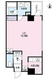 代官山プラザ 407 間取り図