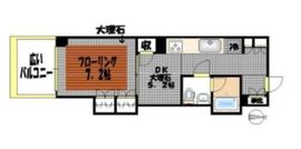 アパガーデンズ新宿戸山公園 1階 間取り図