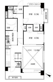 パークハウスセントリエ 9階 間取り図