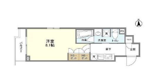 コンフォリア桜上水 125 間取り図