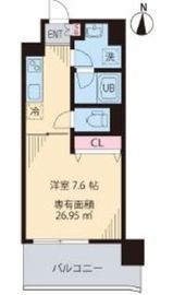 ソルジェンテ中野 305 間取り図