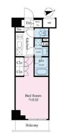 リテラス馬込 304 間取り図