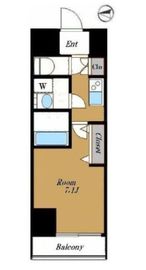 エステムプラザ東京ライズ 10階 間取り図