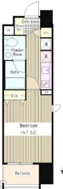 レムリア浅草 605 間取り図