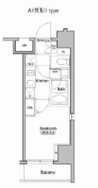 プラウドフラット大塚 701 間取り図