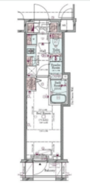 コンシェリア麻布プラチナムスクエア 4階 間取り図