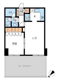 柳橋レジデンス 1107 間取り図