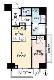 オープンレジデンシア錦糸町 11階 間取り図