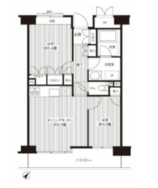 ステラメゾン武蔵小山 3階 間取り図