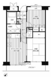 ステラメゾン武蔵小山 4階 間取り図