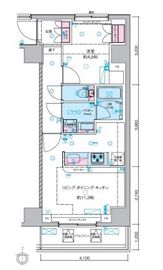 ジェノヴィア本所吾妻橋スカイガーデン 2階 間取り図