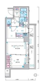 ジェノヴィア本所吾妻橋スカイガーデン 2階 間取り図