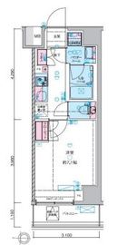 ジェノヴィア本所吾妻橋スカイガーデン 5階 間取り図