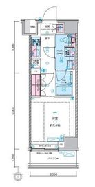 ジェノヴィア本所吾妻橋スカイガーデン 1階 間取り図