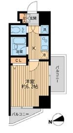 HF早稲田レジデンス 1201 間取り図