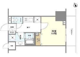 BLESS蔵前 217 間取り図