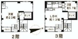 スワンレイク神田和泉町 201 間取り図