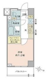 アプリーレ池上 3階 間取り図