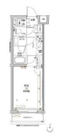 クレイシア目黒都立大学 1階 間取り図