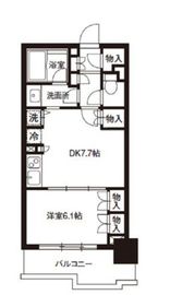 レジディア御茶ノ水 703 間取り図