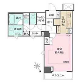 ファミール東京グランリッツ 12階 間取り図