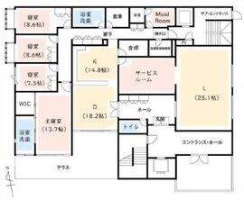 代々木ヒルクレスト 1階 間取り図